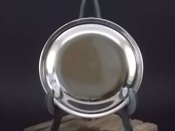 Assiette à Pain "Perles", en Métal Argenté 5g, poinçon Coupe. De Sté NPA - Orfèvrerie de France