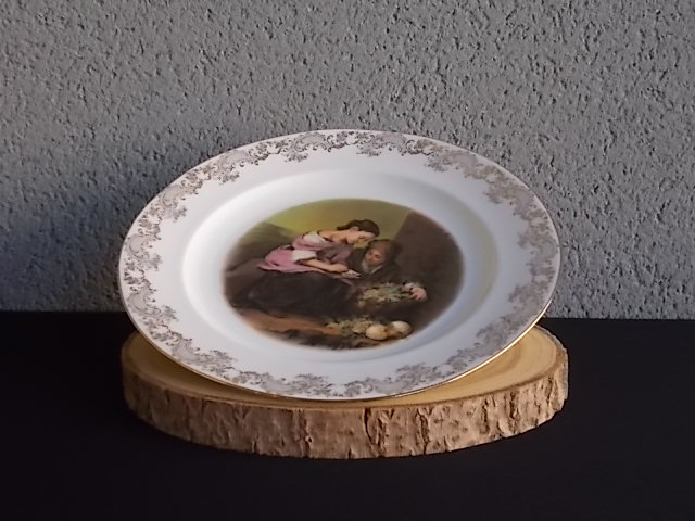 Assiette décorative de L.P l’Abeille et Chastagner