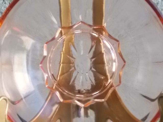 Coupelle ronde en verre Rose Saumoné – Image 9