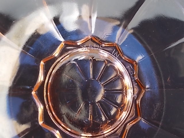 Coupelle ronde en verre Rose Saumoné – Image 11