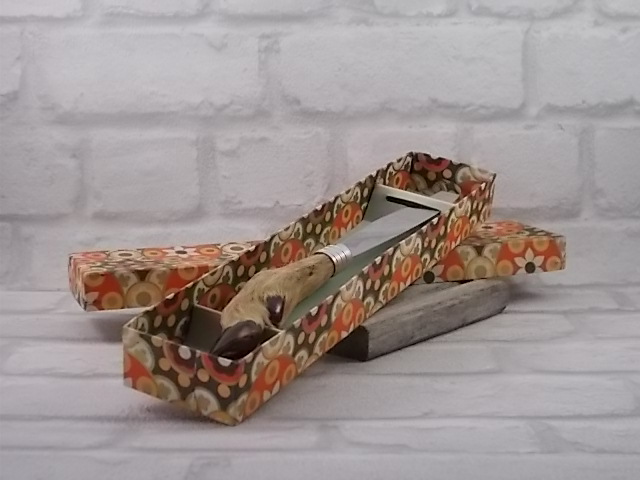 Couteau Vintage INOX - Patte De Chevreuil - Occasion