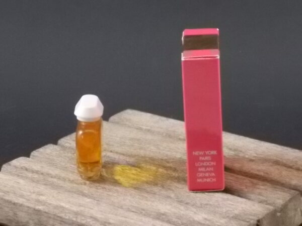 Beautiful, miniature EdP 3,5 ml, avec sa boite. Parfum créé en 1986. De la maison Estée Lauder