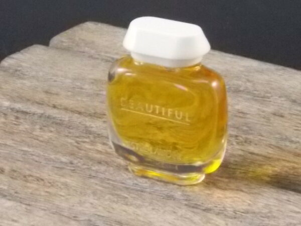 Beautiful, miniature EdP 3,5 ml, avec sa boite. Parfum créé en 1986. De la maison Estée Lauder