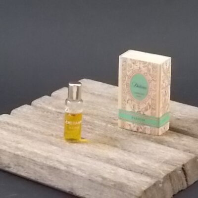 Dédicace, miniature Parfum 3 ml sans boite. Parfum créé en 1966. De la maison Cheramy Paris.