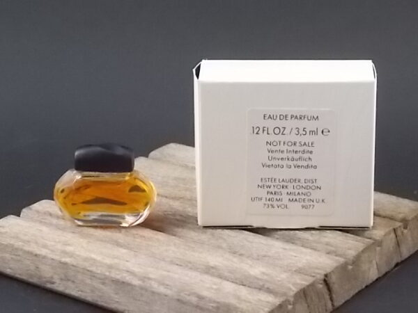 Knowing, miniature EdP 3,5 ml, avec sa boite. Parfum créé en 1988. De la maison Estée Lauder