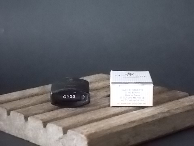 Sagamore, miniature EdT Homme 7,5 ml, avec sa boite. Créé en 1986. De la maison Lancôme.