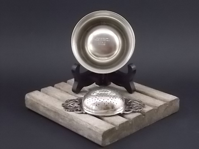 Passette à thé métal manche bambou 58mm | Thé-Passion
