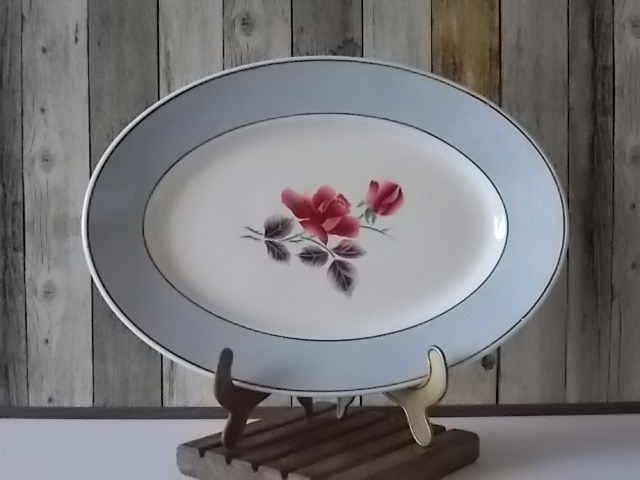 Plat Ovale « Alain » de Digoin Sarreguemines
