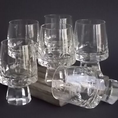 Verre à Cognac "Konsul" en cristal translucide. De Karl Friedrich, Krystall. Made in West Germany. Année 60/70